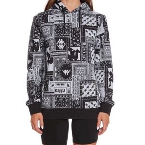 Kappa Monochrome Graphic Hoodie
